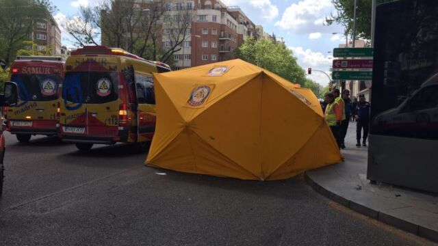 Imagen del accidente