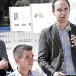 Carmena presentó el concurso de ideas para la Plaza de España junto a los responsables de Desarrollo Urbano y Participación Ciudadana