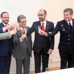 El delegado del Gobierno conmemorando la Constitución en Tarragona