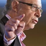 El ministro de Hacienda, Cristóbal Montoro