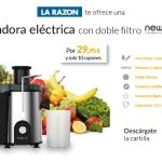 La Razón te ofrece una licuadora eléctrica