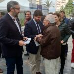 El presidente López Miras, ayer durante el inicio de la presentación de los Presupuestos de 2018
