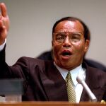 Louis Farrakhan, líder de Nación del Islam, uno de los ultras vetados / AP