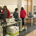 Ayer se acabaron de instalar los ordenadores necesarios para llevar a cabo las actuaciones judiciales