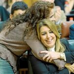 Díaz y Montero en una imagen de archivo en el Parlamento andaluz