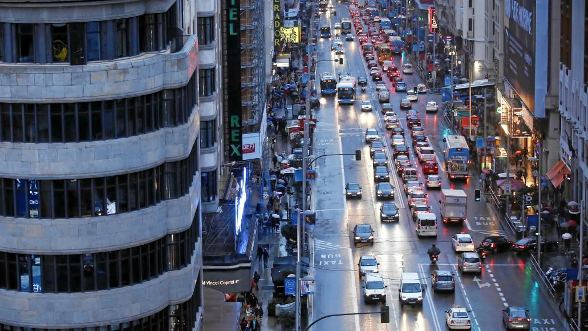 La Gran Vía de Madrid