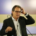 Artur Mas, expresidente de la Generalitat y presidente de CDC,