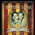 Cartel del homenaje a los hermanos Badia, Josep y Miquel, que se realizó en 2013 y al que acudió Quim Torra junto a Oriol Junqueras