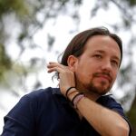 El secretario general de Podemos, Pablo Iglesias