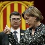 La presidenta del Parlament, Carme Forcadell, en una imagen de archivo