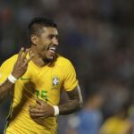 Paulinho es un fijo de la selección brasileña. Tiene toda la confianza de Tite, al que tuvo de entrenador en Corinthians