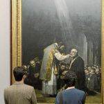 Francisco de Goya pintó este óleo con una paleta reducida de colores, pero con los que logró enormes tonalidades demostrando su indomable capacidad pictórica