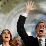 Guaidó en Buenos Aires. Se espera que reaparezca en una de las marchas opositoras de esta semana
