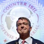 El secretario de Defensa de EEUU, Ash Carter, en rueda de prensa
