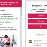 Uno de los mensajes que se muestran en esta falsa promoción