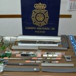 Imagen del material incautado