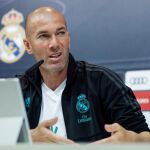 El técnico del Real Madrid, Zinedine Zidane. Foto: Efe
