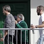 Alfonso Rus, el día que prestó declaración en el cuartel de Patraix