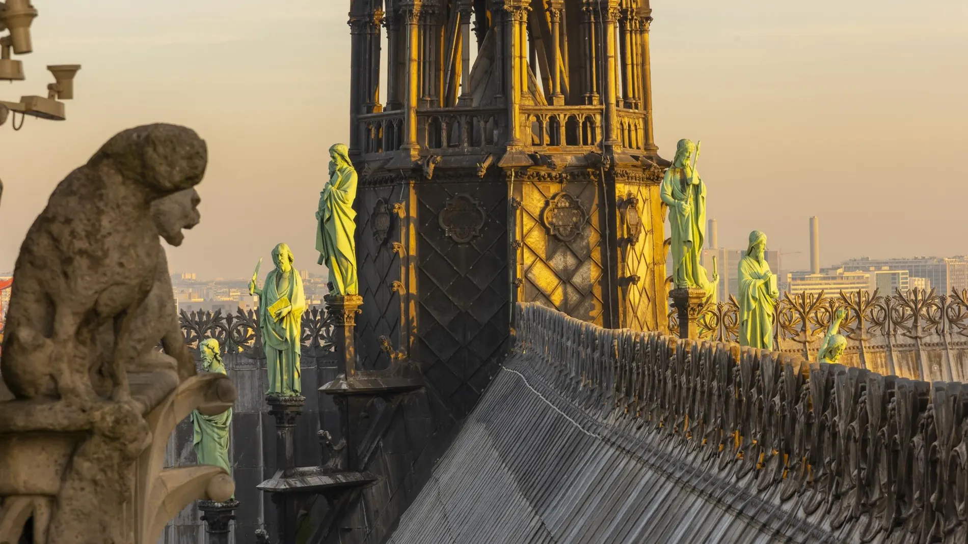 Una vista de la icónica catedral