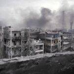 Una imagen de Alepo, la segunda ciudad más importante de Siria y otrora capital económica del país árabe