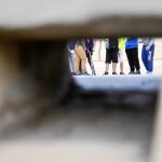 Varios alumnos del colegio público Anselm Turmeda de Mallorca