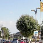 «Estelada» en Arenys de Munt, primera localidad que convocó una consulta soberanista