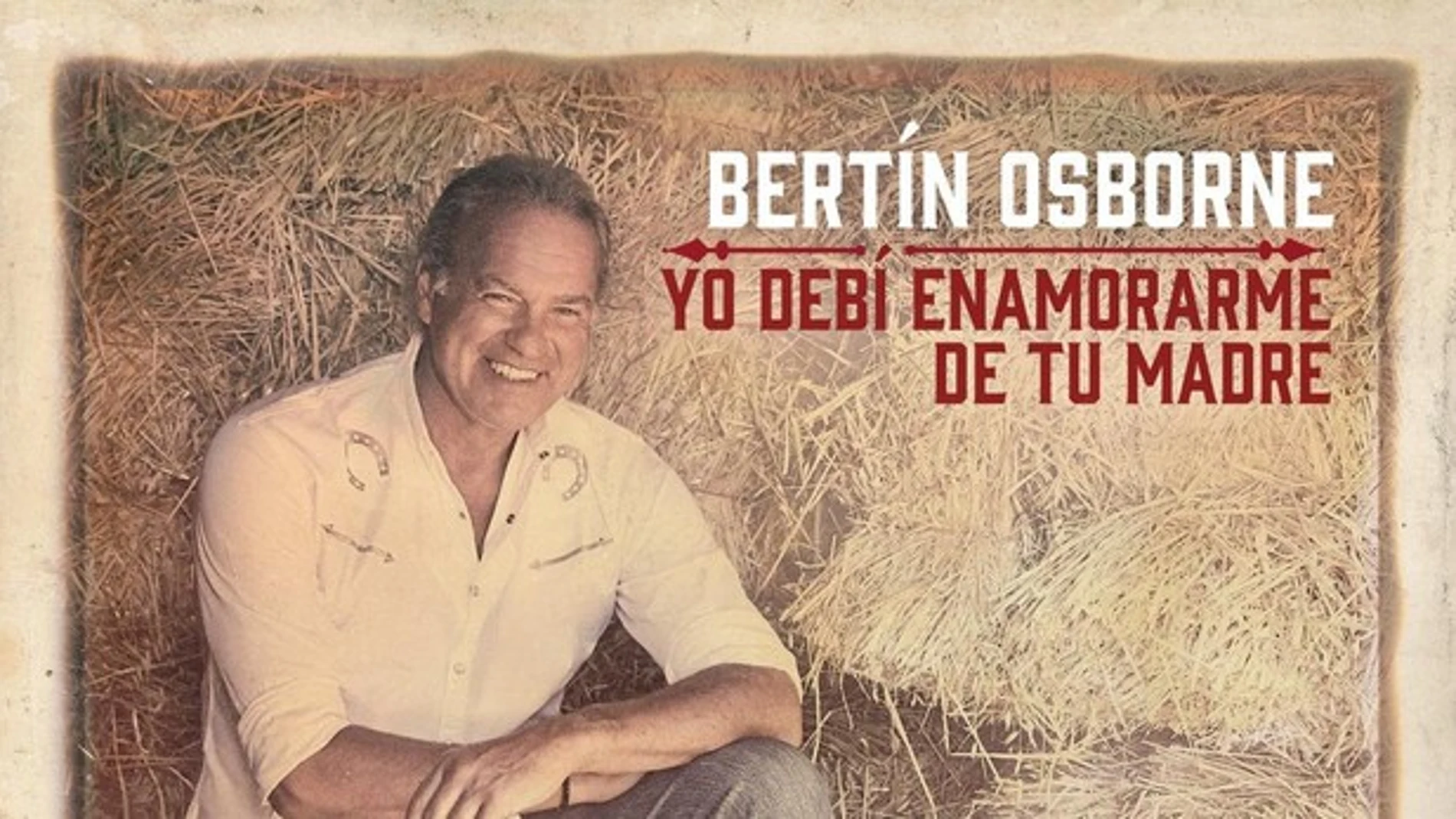 La portada del nuevo disco de Bertín Osborne