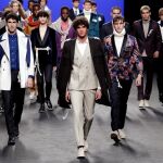 Un momento del desfile de moda masculina de García Madrid en la última jornada de la pasarela Mercedes-Benz Fashion Week Madrid