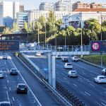 Desde el domingo hasta el martes ha estado prohibido circular a más de 70km/h en la M-30.