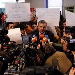 Jesús Silva Fernández a su llegada a Madrid,/Efe