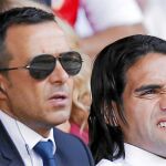 Jorge Mendes, el agente más conocido del mundo, junto a Falcao