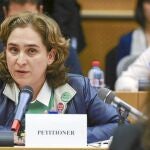 Ada Colau llevó ayer sus reivindicaciones a Bruselas