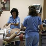Una unidad de cardiología de un hospital madrileño