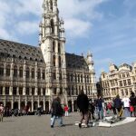 La Grand Place de Bruselas, en una imagen de estos días/Mónica Faro