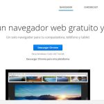 El navegador de Google, Chrome