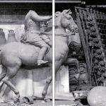 La estatua, almacenada en dependencias municipales desde hace años, amaneció un día decapitada