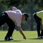 Colocar bola regla golf