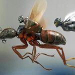 Paul Rudd (Ant-Man) y Evangeline Lilly (la Avispa), en una imagen del filme en el que participa Michael Douglas