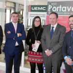 A la izquierda, los periodistas Luis Miguel de la Torre, Pablo Lago, Ana Rodríguez, Ignacio Sobrino y Eduardo Rodríguez