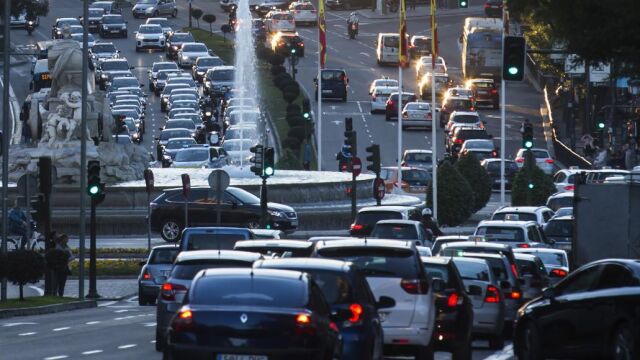 Problemas de movilidad en el centro de Madrid por protestas