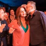 Silvia Clemente cierra la campaña en un acto celebrado en Valladolid , respaldada por el portavoz de Ciudadanos en el Congreso, Juan Carlos Girauta
