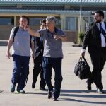 Ángel María Villar sale de la prisión madrileña de Soto de Real tras pagar la fianza en agosto de 2017