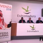 Imagen del acto de esta mañana en FITUR