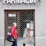 Una oficina de farmacia que se adhirió al cierre patronal el año pasado contra los impagos