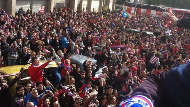 Rojiblancos por Madrid