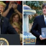 Donal Trump y Carles Puigdemont