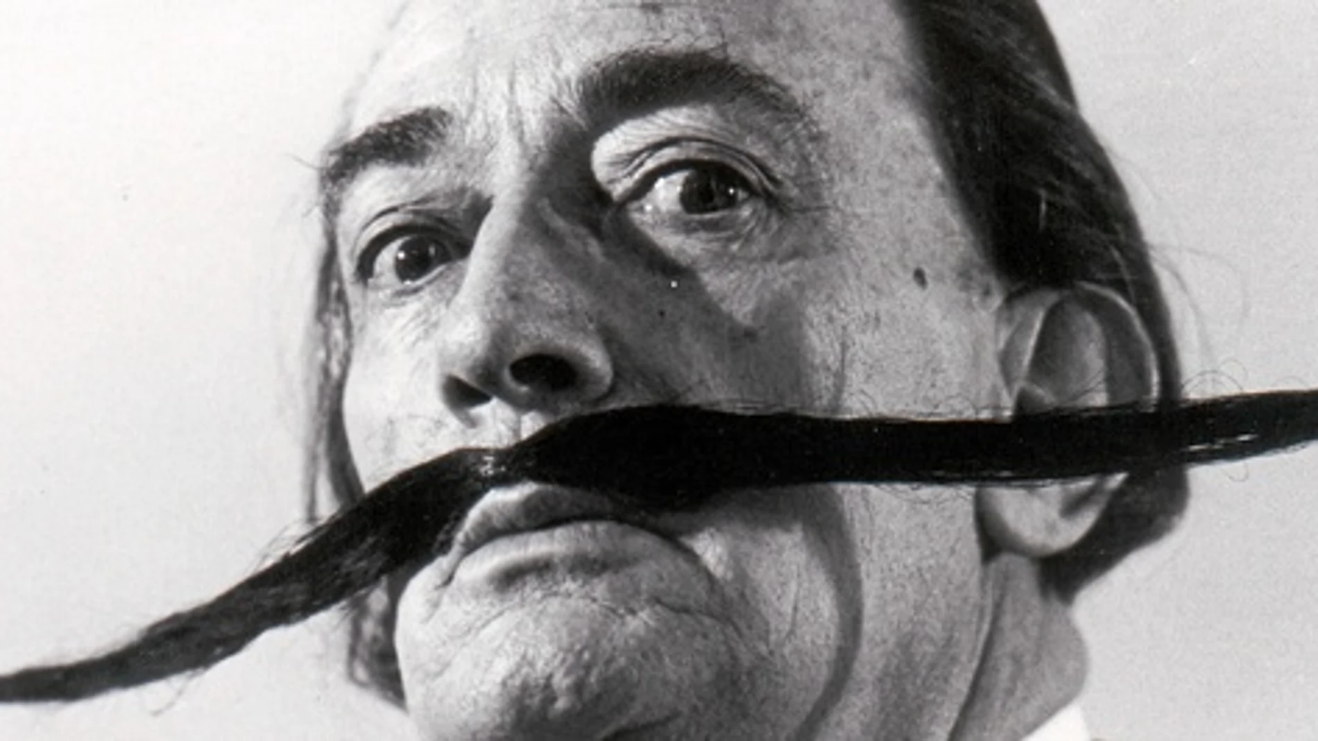Salvador Dalí, en una imagen de madurez tomada en la década de los 60