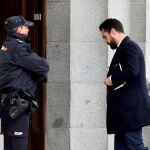 Torrent, a su llegada al Supremo