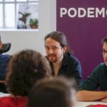 Íñigo Errejón y Pablo Echenique en una imagen de 2019