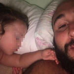 Kiko Rivera junto a su hija, la pequeña Ana.